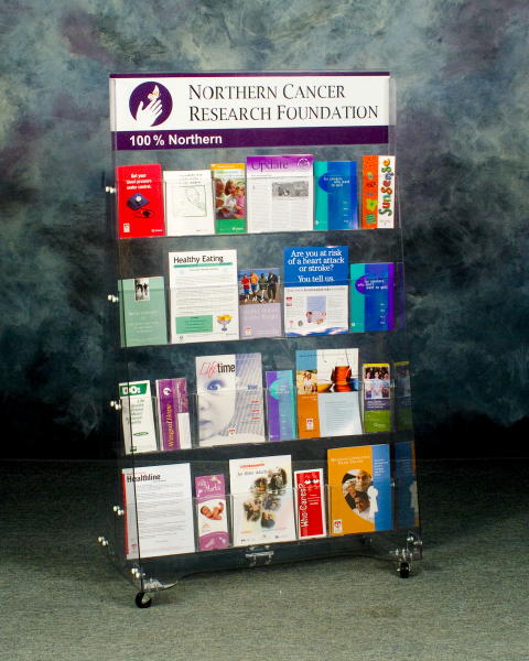 Two-Sided Floor Display (45" & 36" Wide)